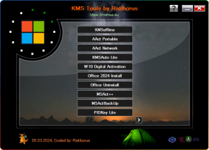 KMS Tools Portable v20240305 神龙激活工具单文件版-优源网